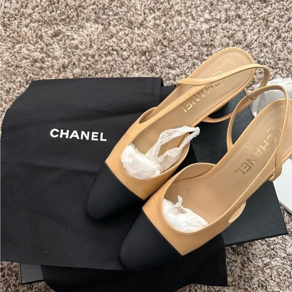 *SOLD** Chanel Slingback pumps - Picture 6 of 8